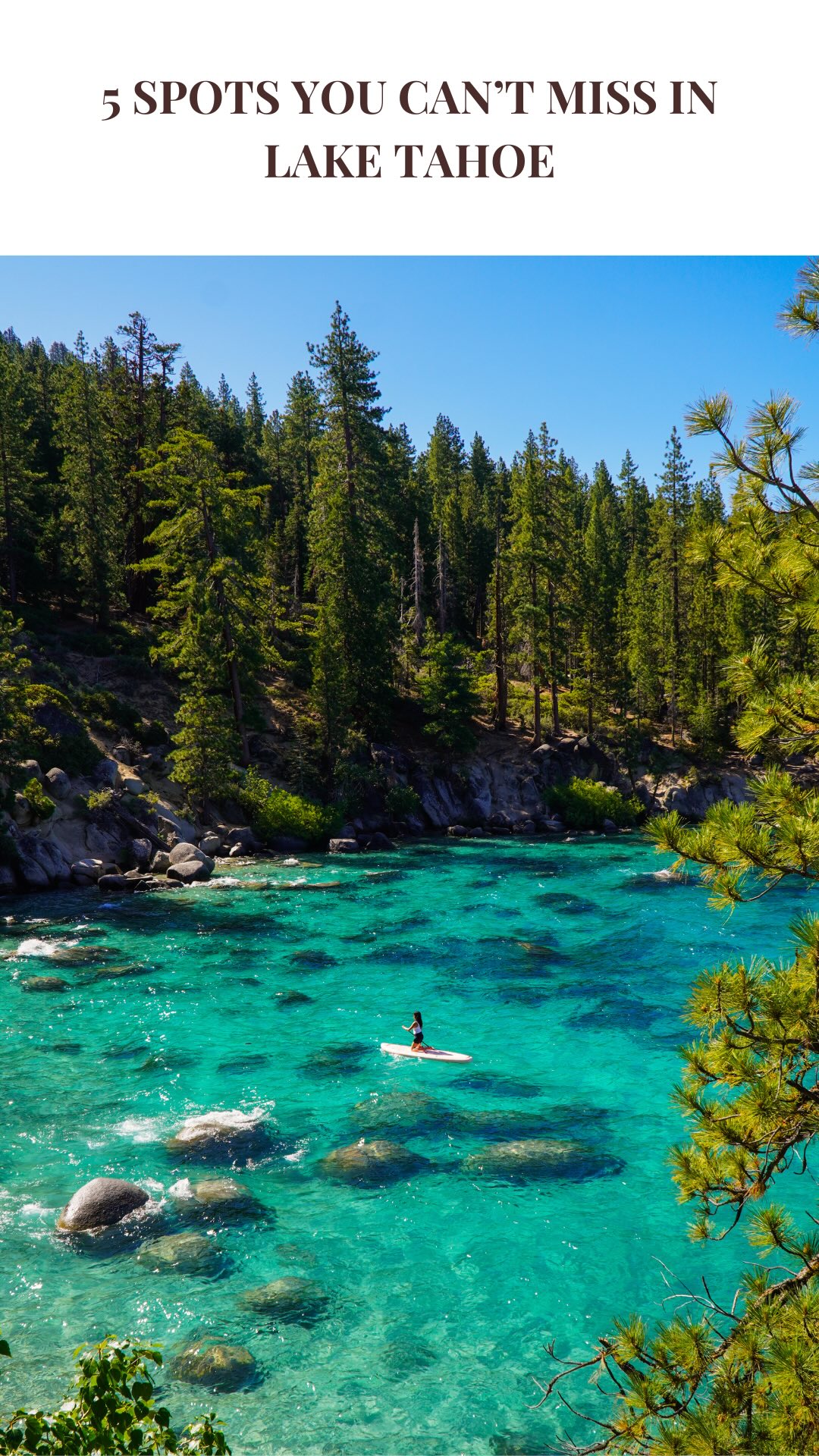 Lake Tahoe's Top 5 Natural Wonders