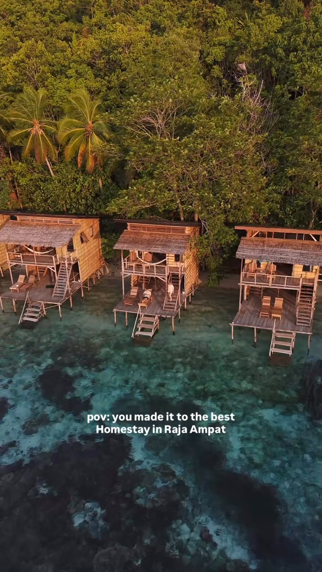 Crystal Waters And House Reefs In Raja Ampat