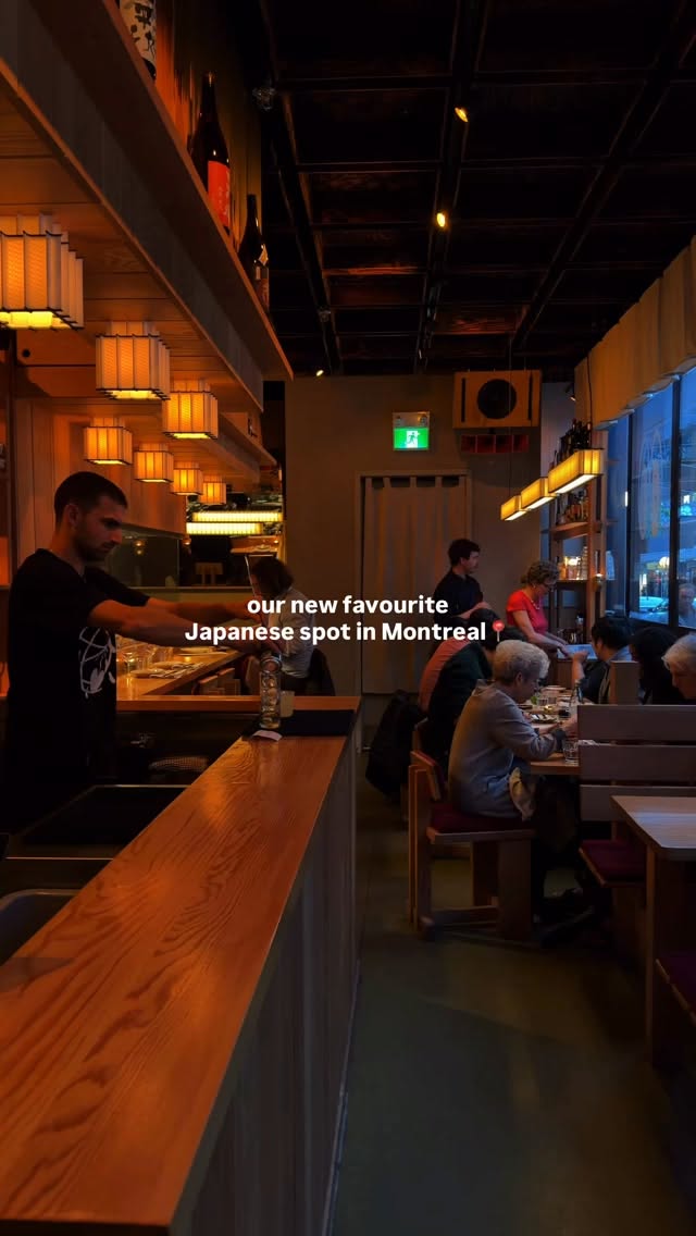 Montreal's Yakitori Hibahihi Japanese Restaurant