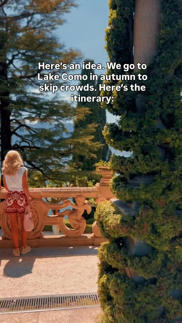 Autumn Travel Guide To Lake Como's Charming Towns