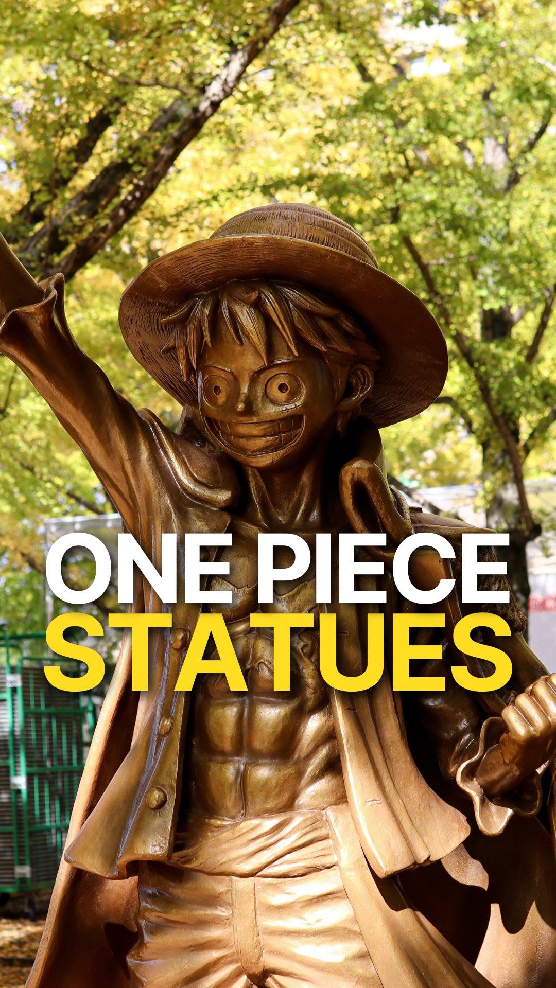 One Piece Statues Across Kumamoto Prefecture
