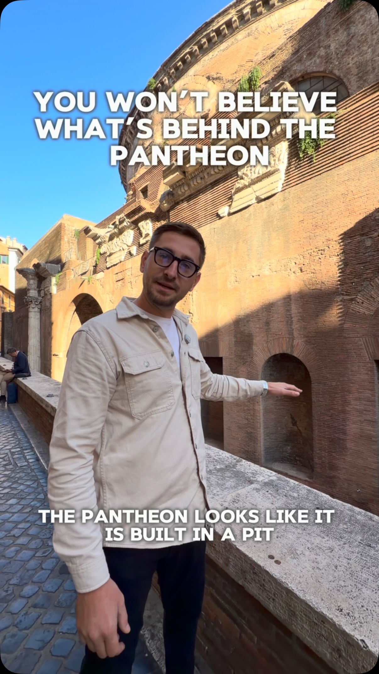 Pantheon's Hidden History and Ancient Roman Street Level