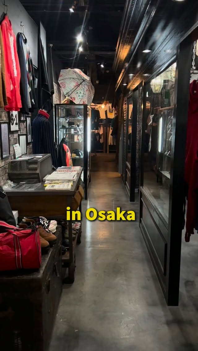 Vintage Clothing Shop In Sakai, Osaka