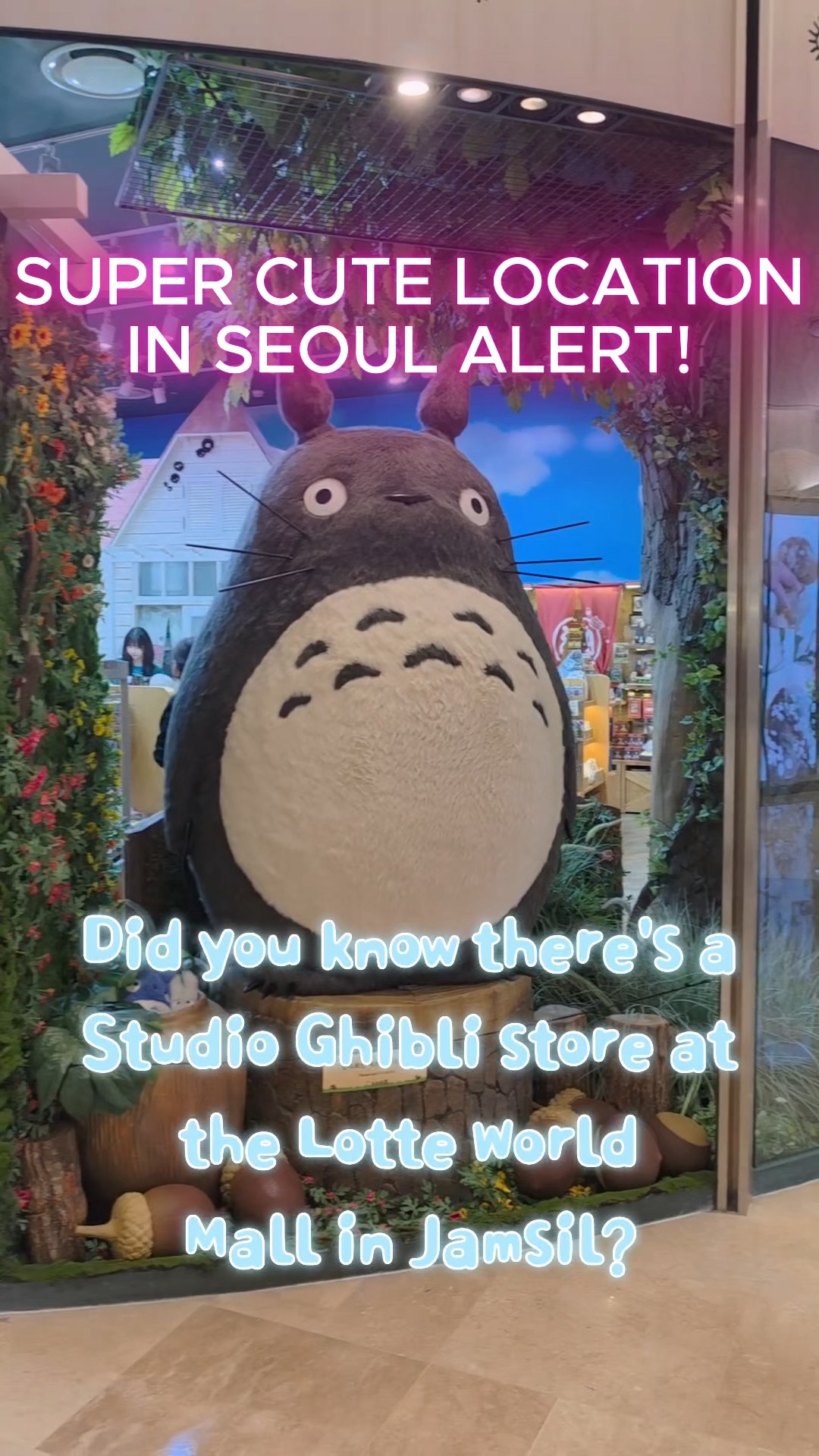 Studio Ghibli Store at Lotte World Mall