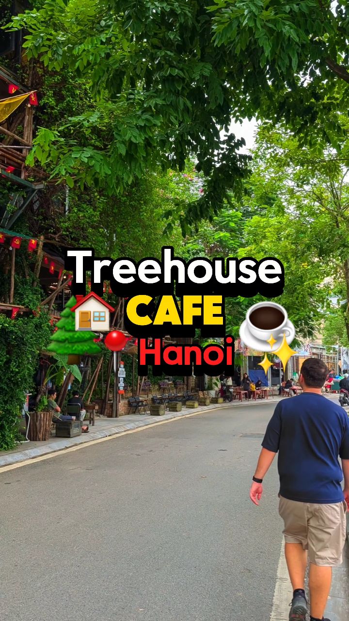 Unique Treehouse Cafe in Vietnam