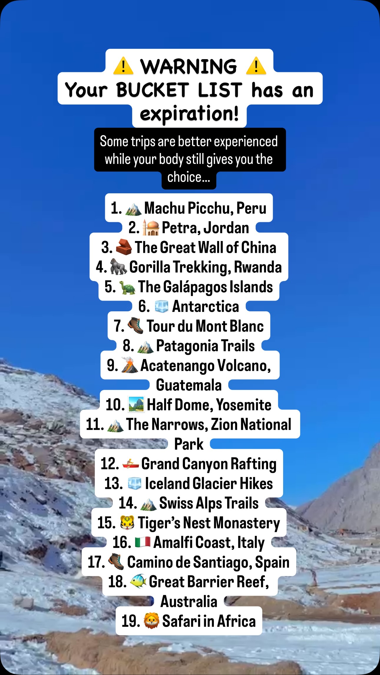 Top Adventure Destinations For Active Travelers