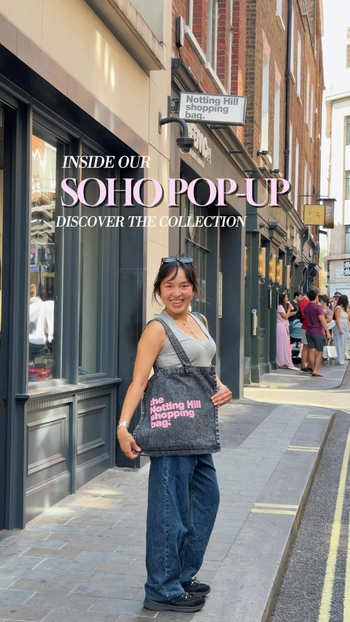 Notting Hill Shopping Bag Pop-Up In Soho