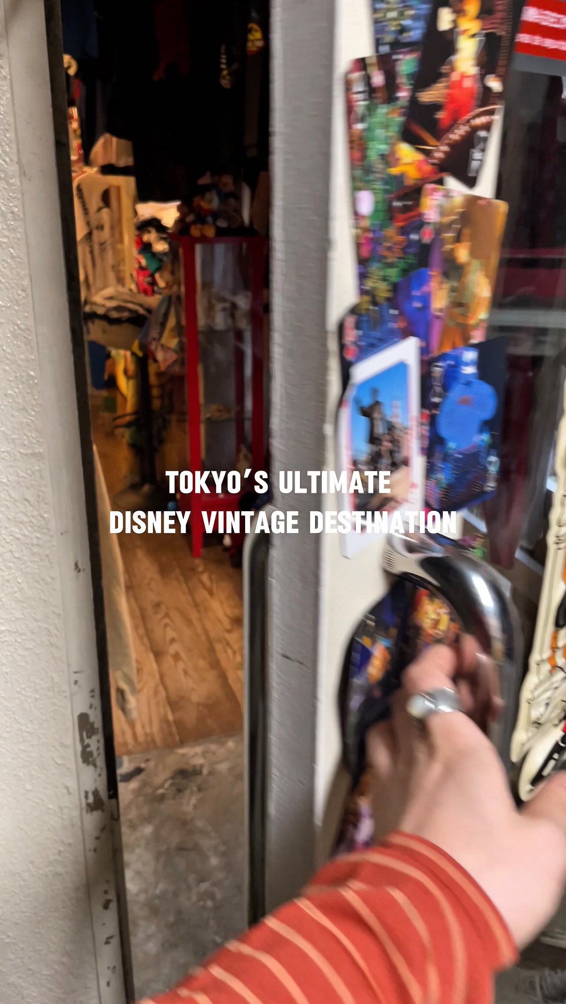 Disney Vintage Clothing Store in Tokyo