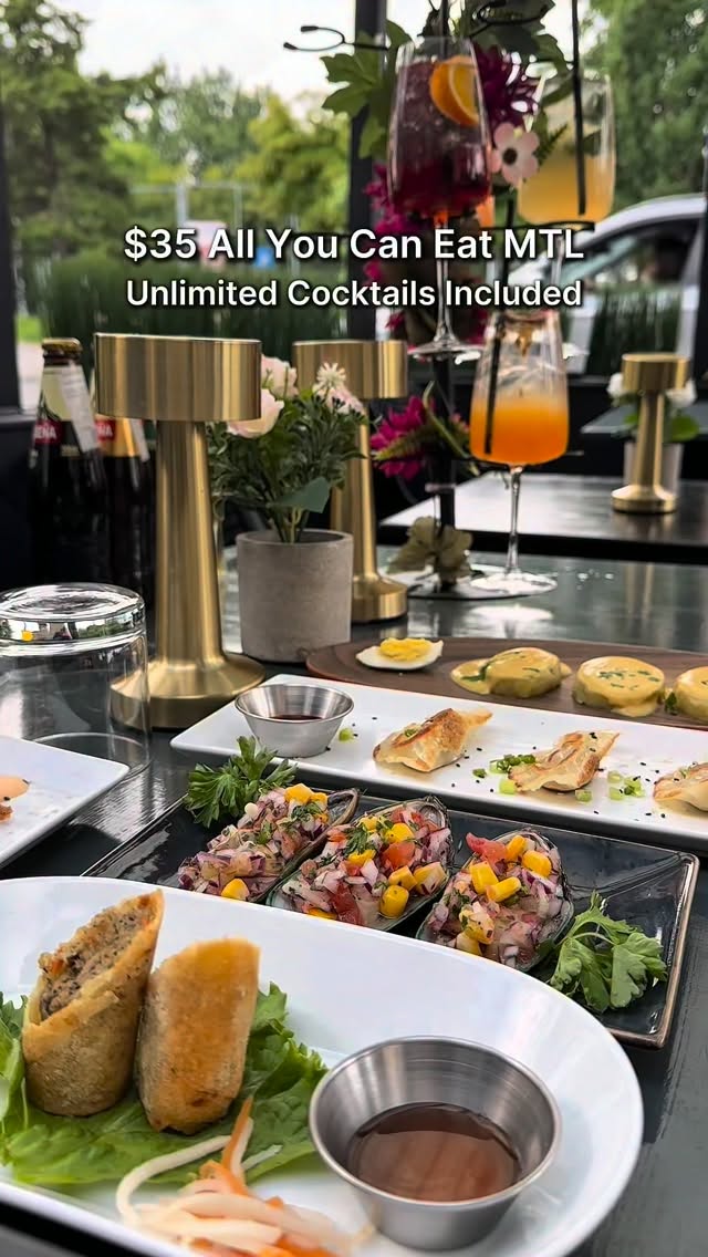 Unlimited Cocktails and Tapas Deal