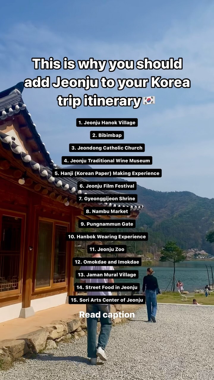 Discover Jeonju's Cultural Charm and Culinary Delights