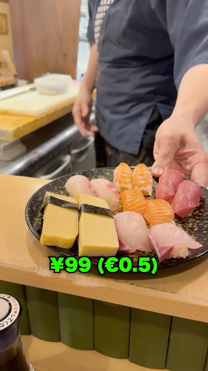 Affordable Sushi Bar Near Osaka Station