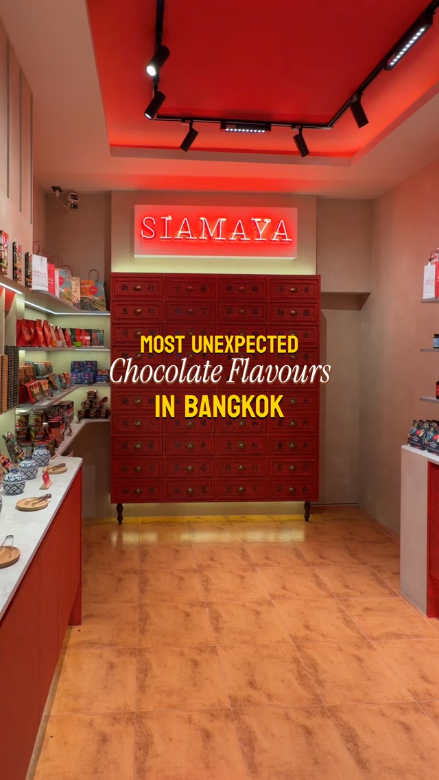 SIAMAYA Chocolate's Unique Thai Flavors at Song Wat
