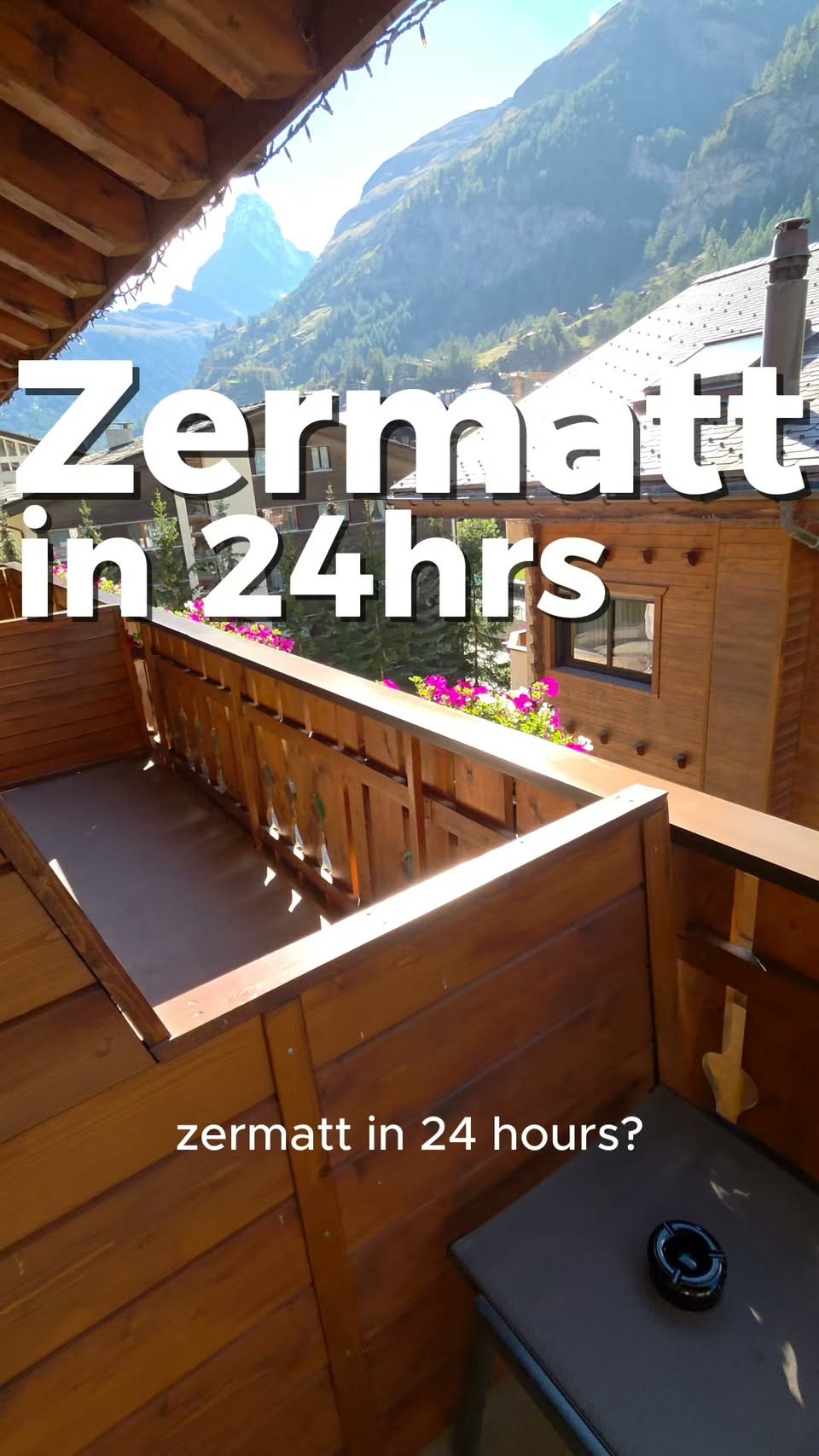 Zermatt's Gornergrat Railway and Wellness Stay