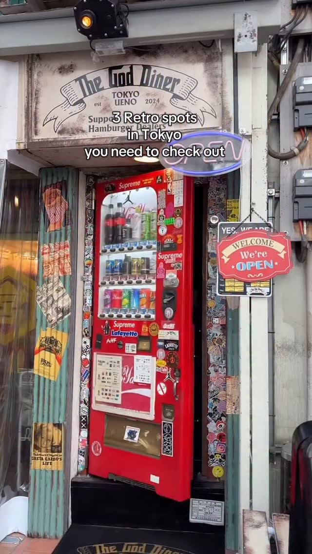 Tokyo's Retro Diners and Dessert Cafe