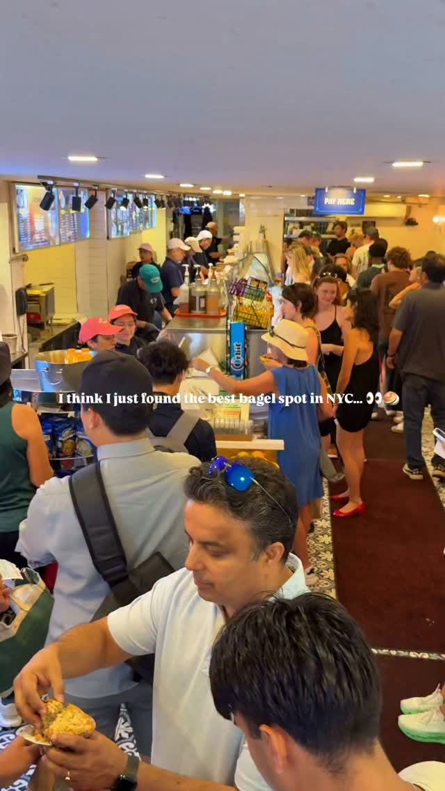 New York City Bagel Shop Delights