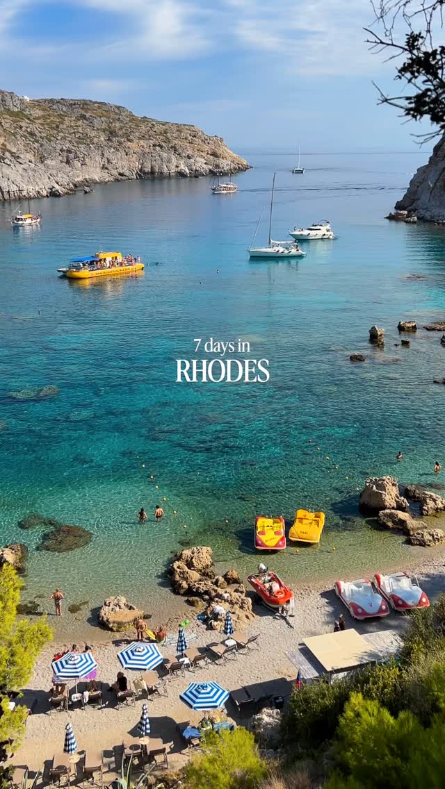 Rhodes: A Week of Beaches and Springs