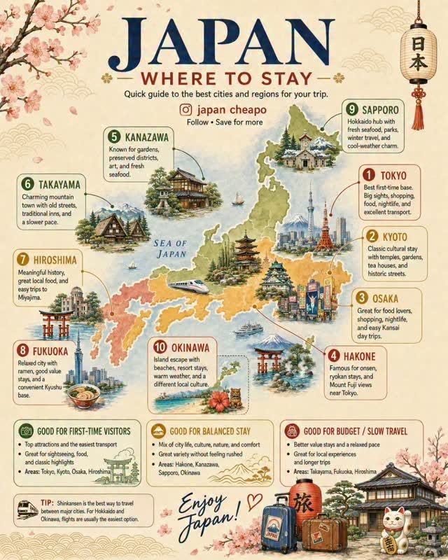 Top Japanese Destinations for Every Traveler