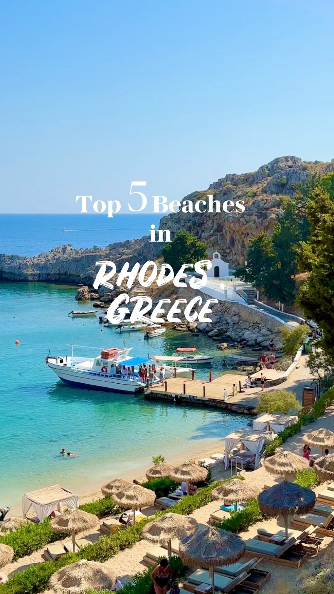 Rhodes' Most Popular Beaches