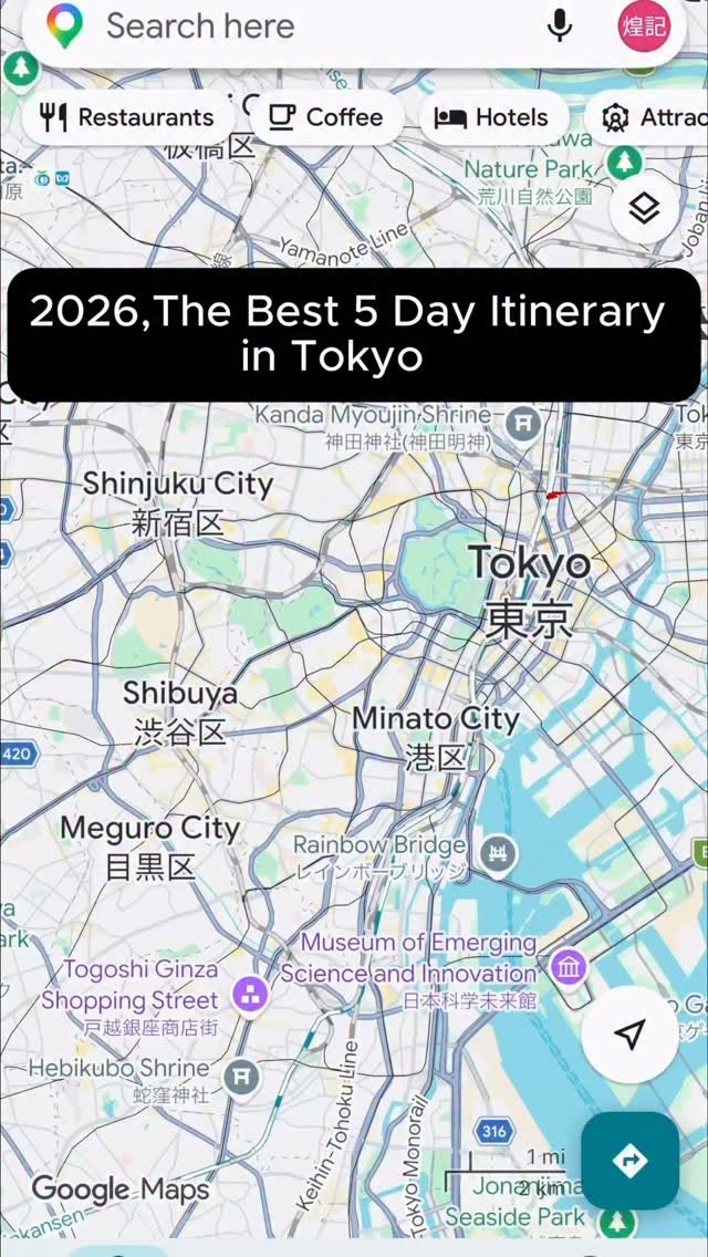 Five Days Exploring Tokyo's Diverse Neighborhoods