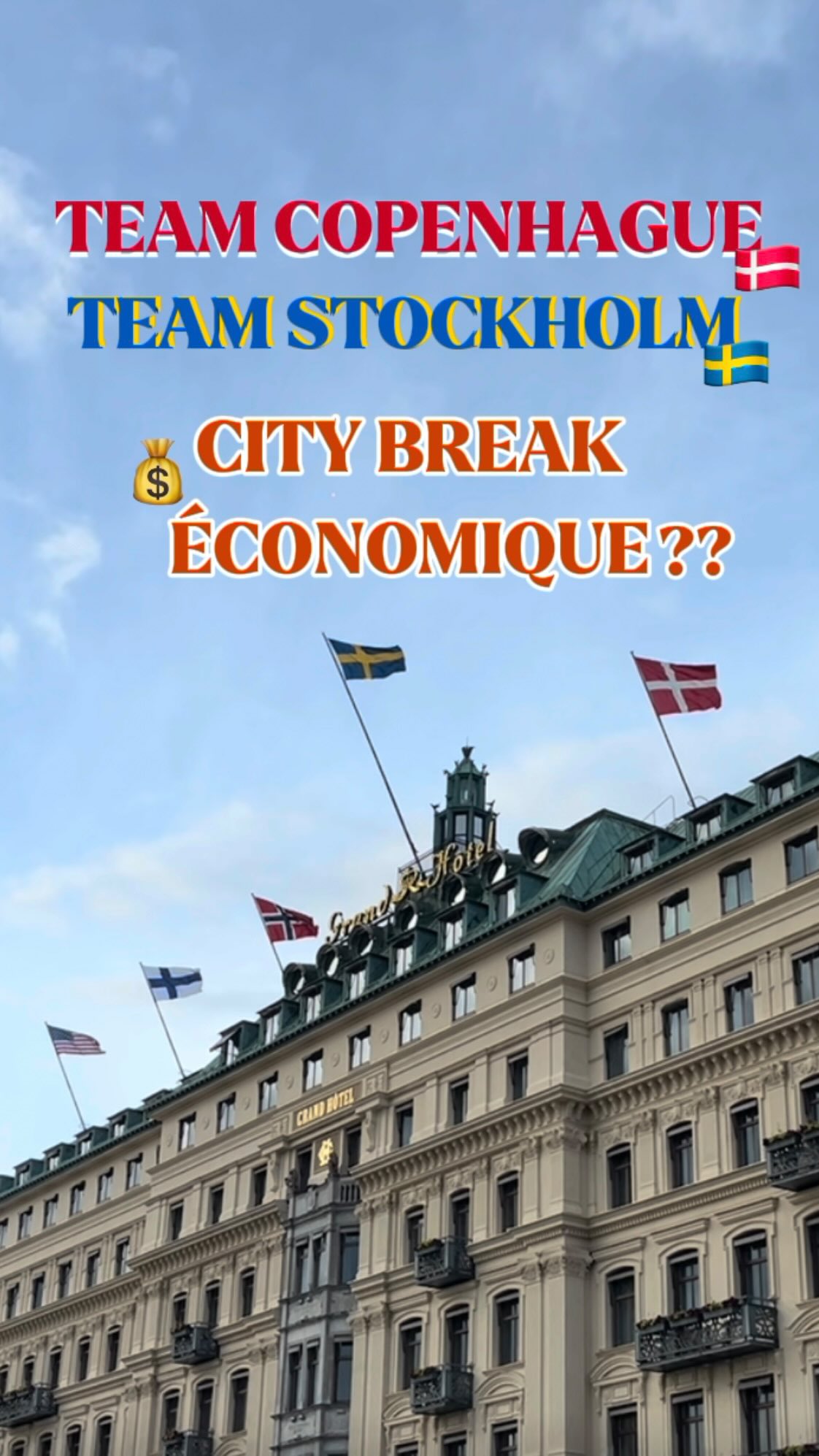 Stockholm and Copenhagen Budget City Trip
