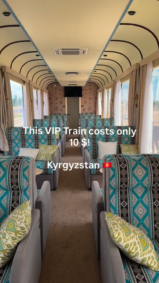 Kyrgyzstan's Mountain Train Journey to Issyk-Kul