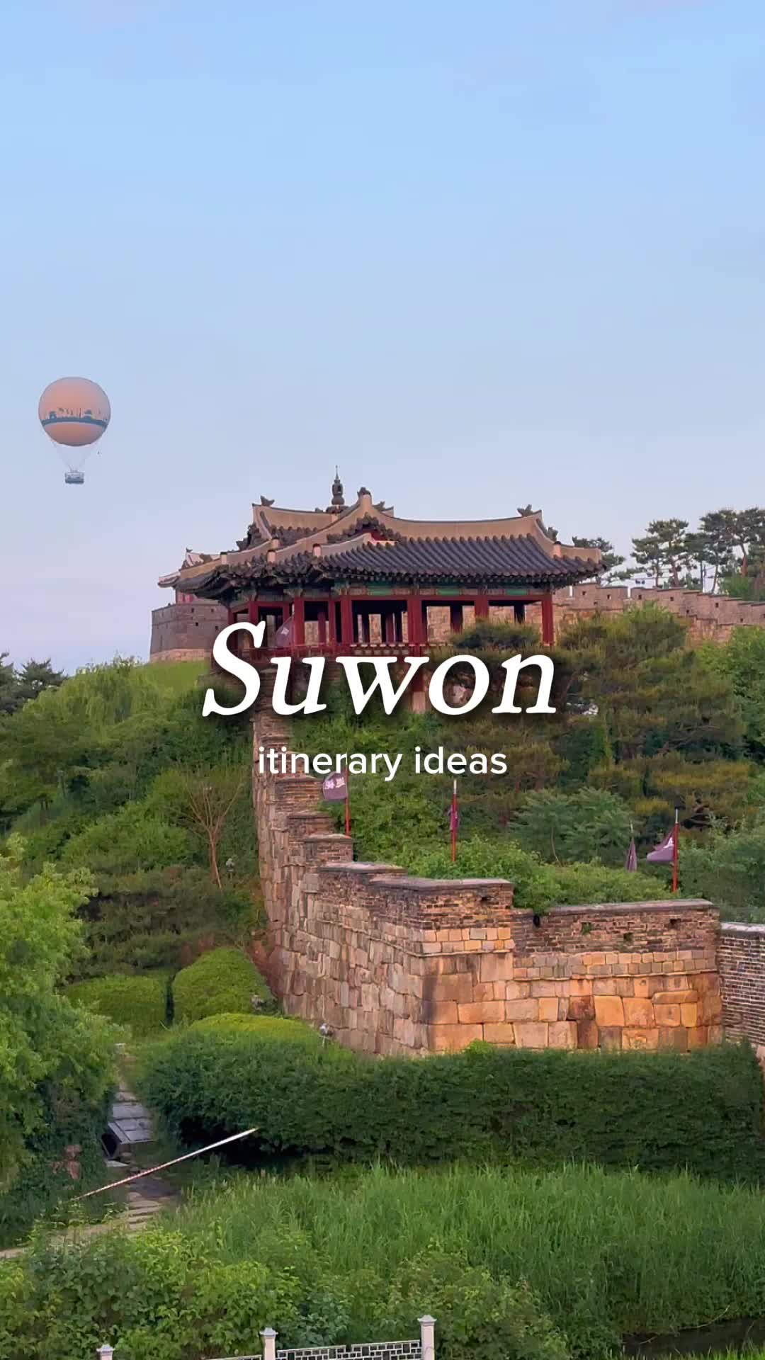 Suwon Attractions: Fortresses, Cafes, and K-Drama Sites