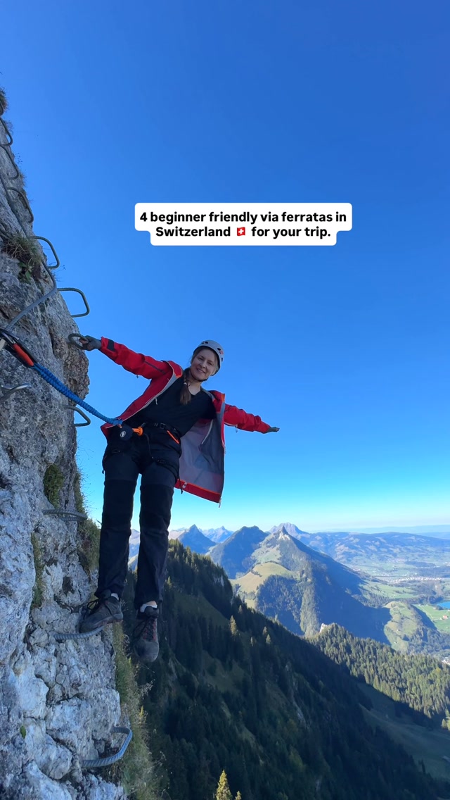 Swiss Via Ferratas: Beginner-Friendly Family Adventures