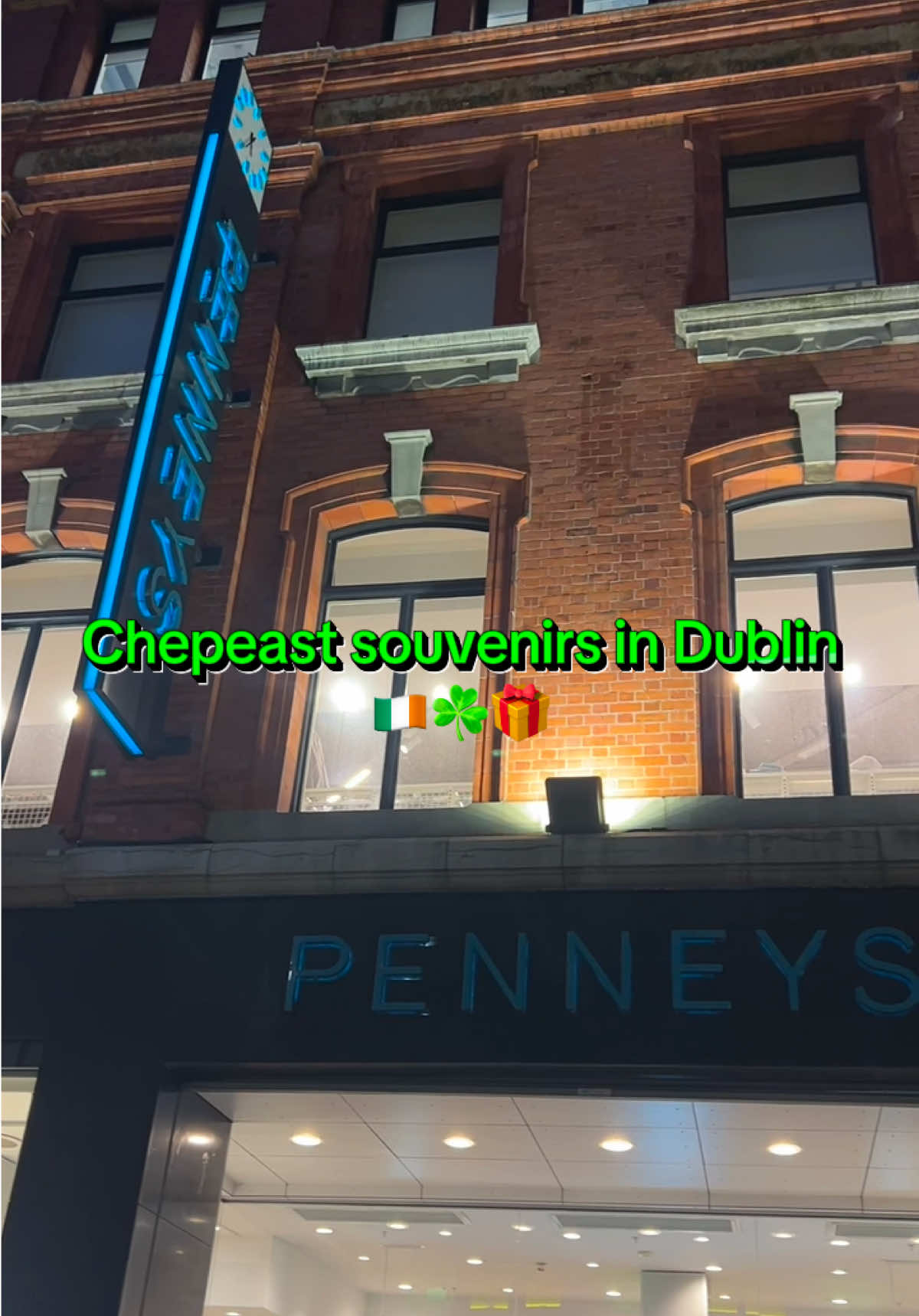Budget-Friendly Souvenirs at Dublin's Penneys