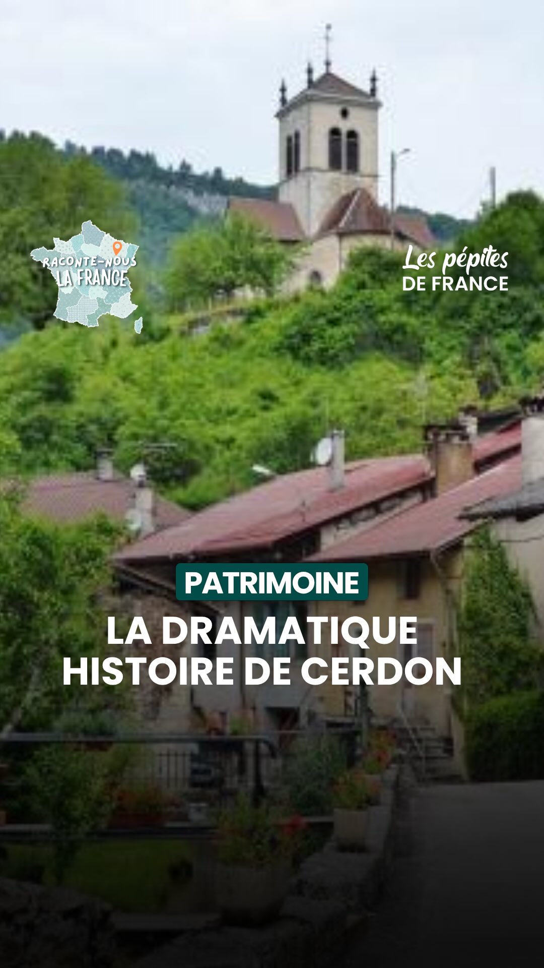 Cerdon: Historic Village with Sparkling Rosé and Waterfalls