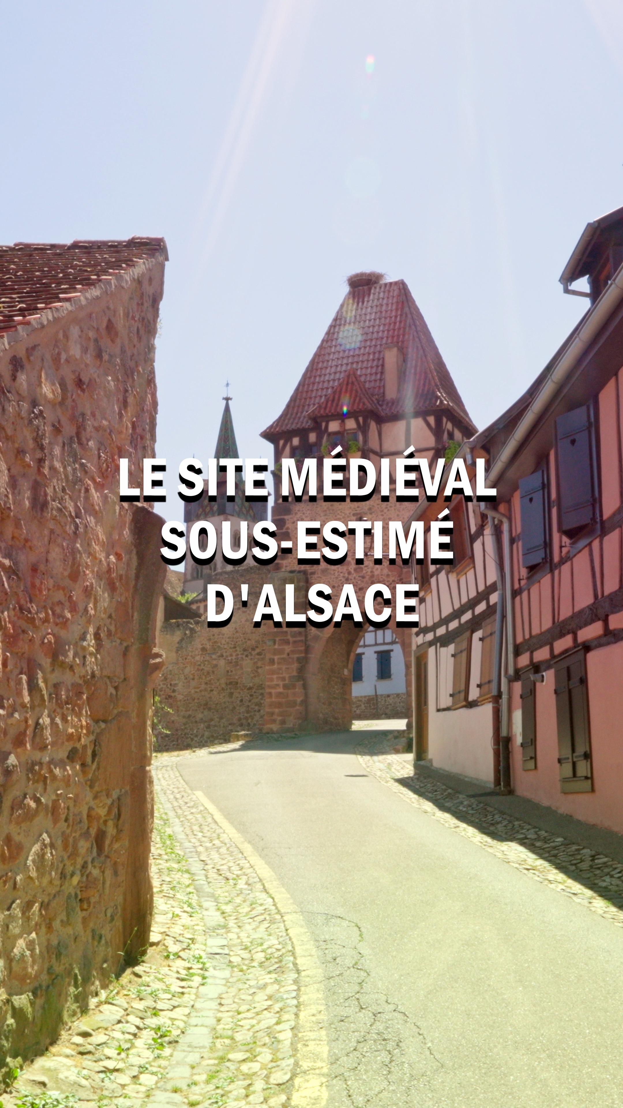 Alsace Medieval Fortified Site In Châtenois