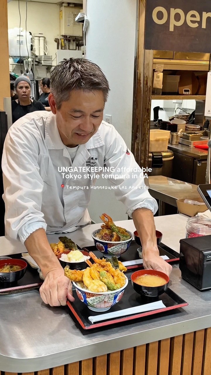 Affordable Tokyo Tempura Bowls at Mitsuwa Marketplace