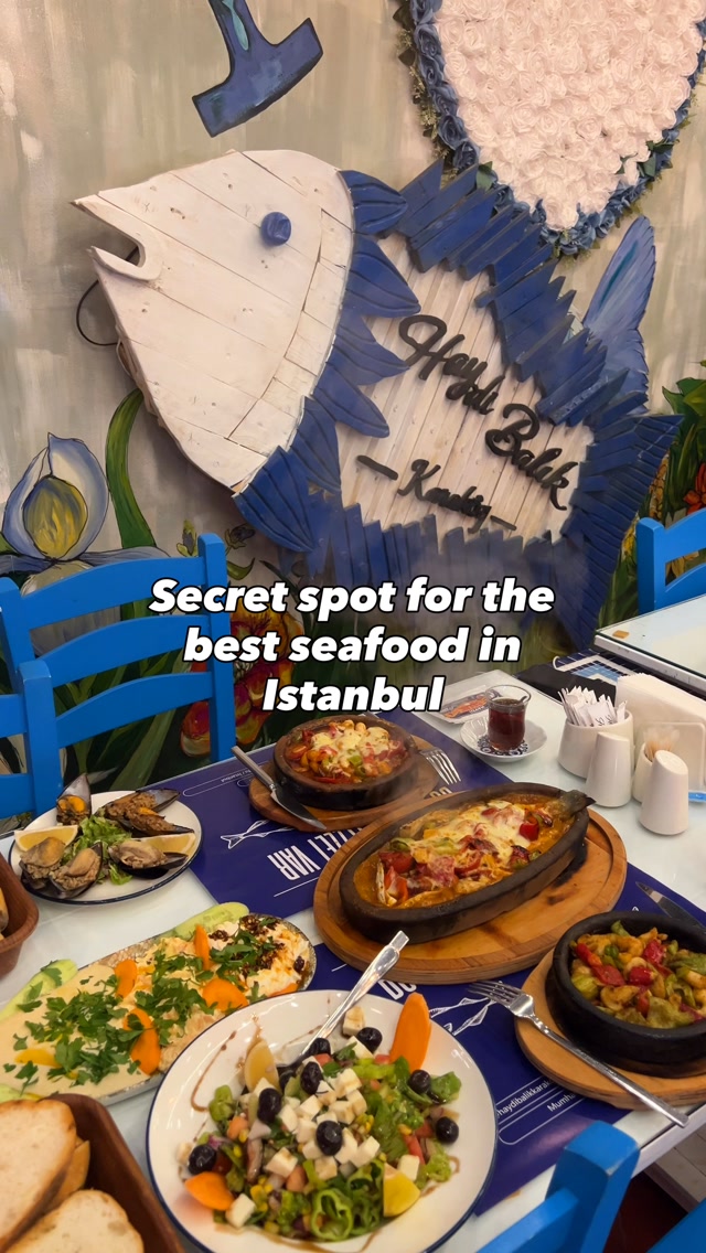 Istanbul's Haydi Balık Restaurant Seafood Delights