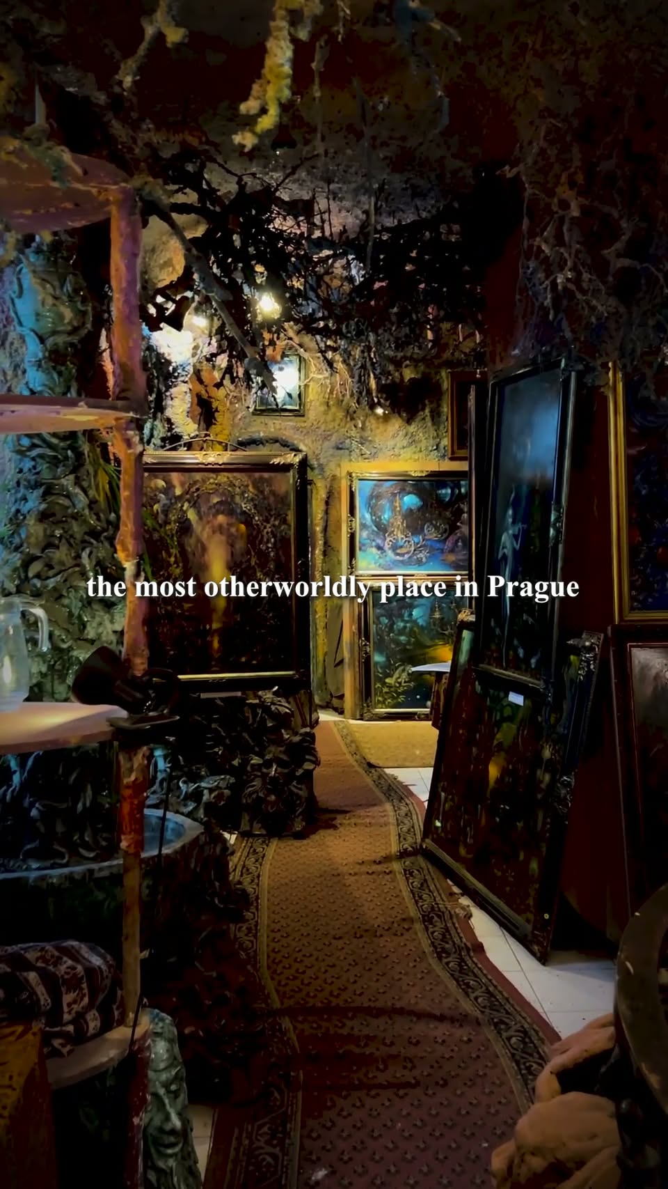Prague's Artful Cavern and Petřín Hill