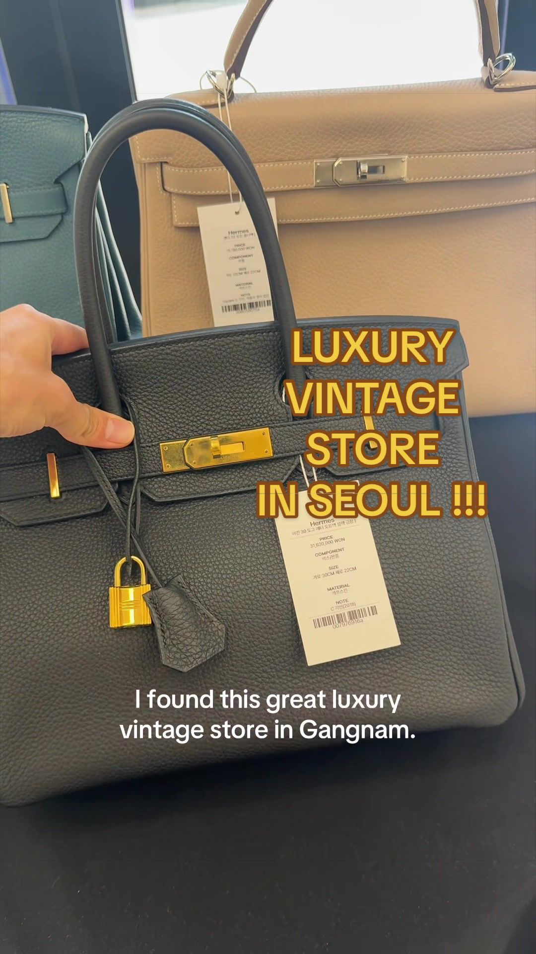 Seoul Luxury Vintage Store Offers Designer Fashion