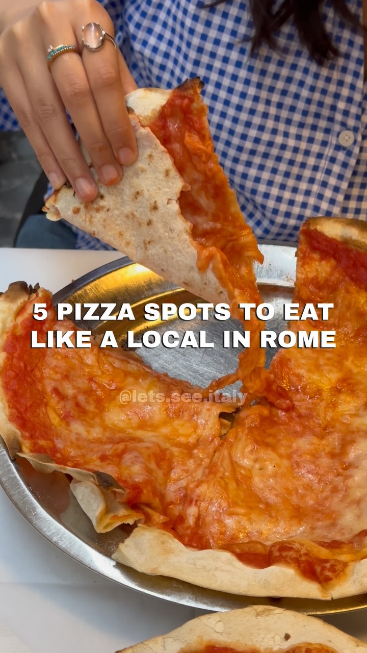 Rome's Top 5 Local Pizza Recommendations