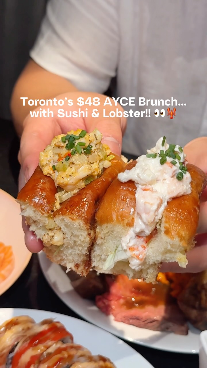 Lobster Burger Bar AYCE Brunch in Toronto