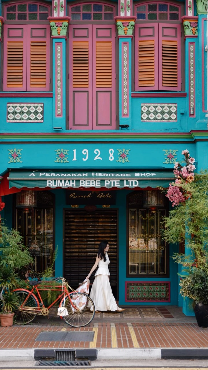 Charming Peranakan Houses And Shops