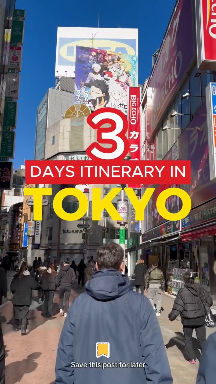 Tokyo Itinerary: Iconic Landmarks, Shopping, and Culture