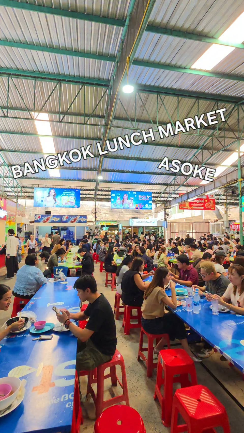 Bangkok Market For Thai Street Food