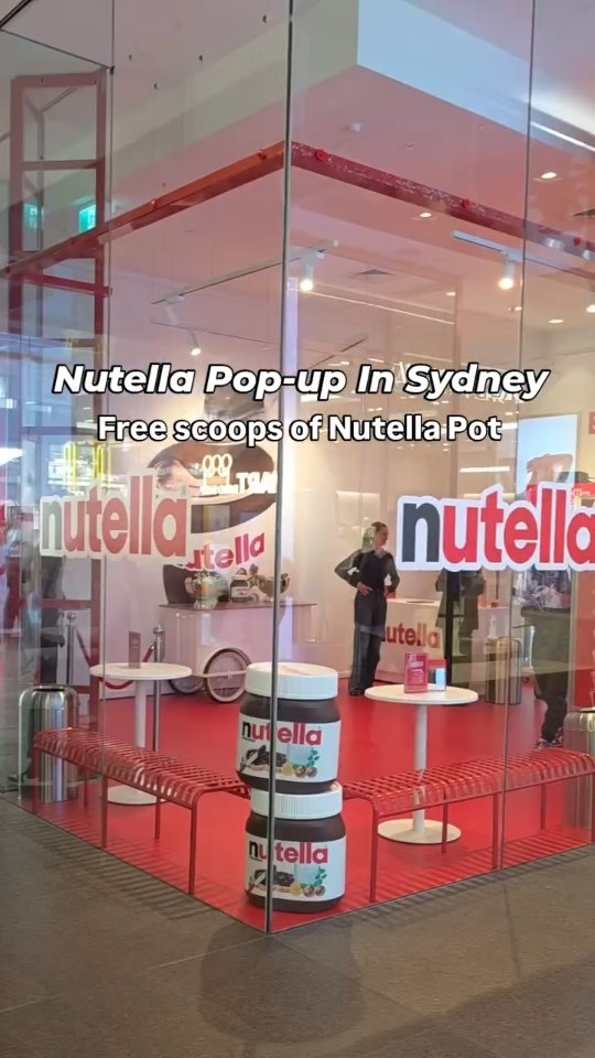 Sydney Pop-Up Serves Free Nutella Frozen Dessert