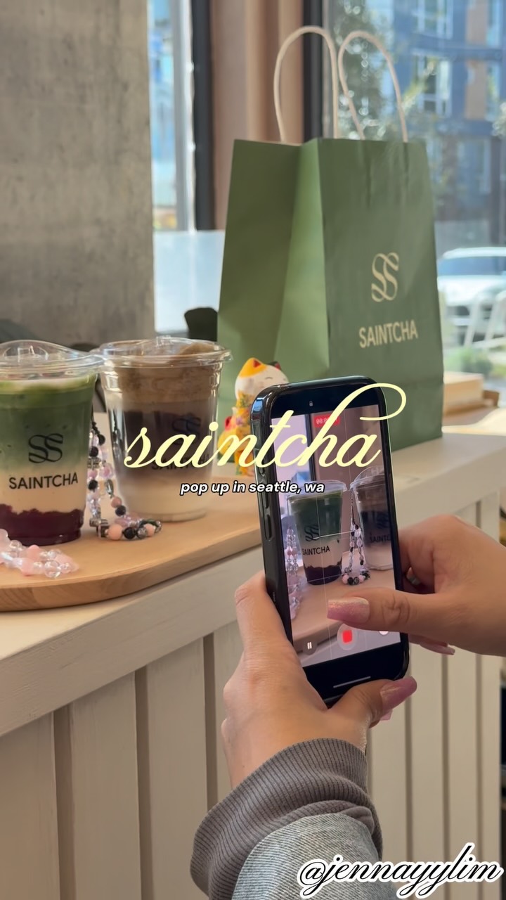 Saintcha's Matcha Pop-Up in Seattle