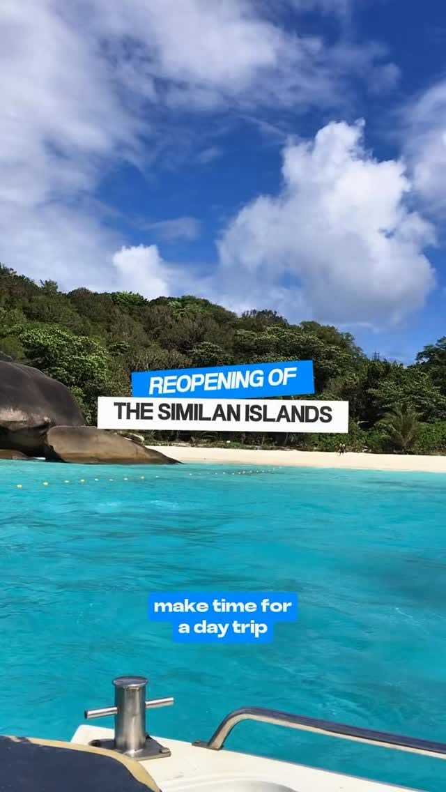 Thailand's Similan Islands Offer Stunning Beaches