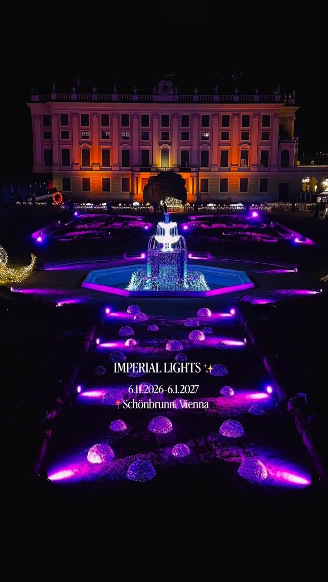 Schönbrunn Palace Hosts Imperial Lights Event
