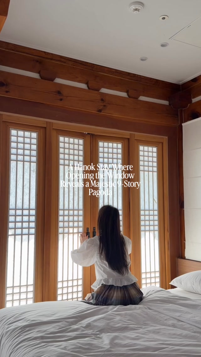 South Korean Hanok Stays Offer Pagoda Views