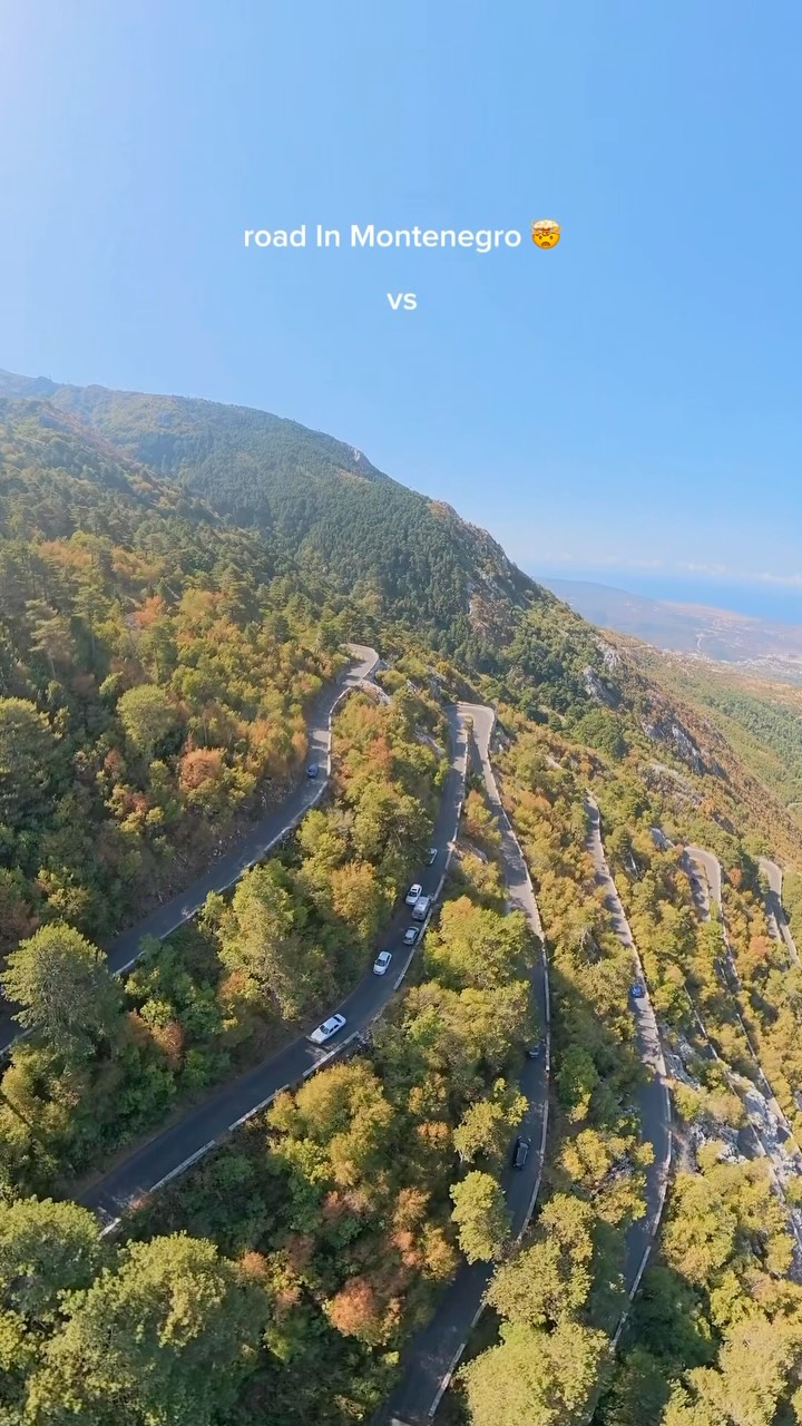 Montenegro's Kotor Serpentine Mountain Drive