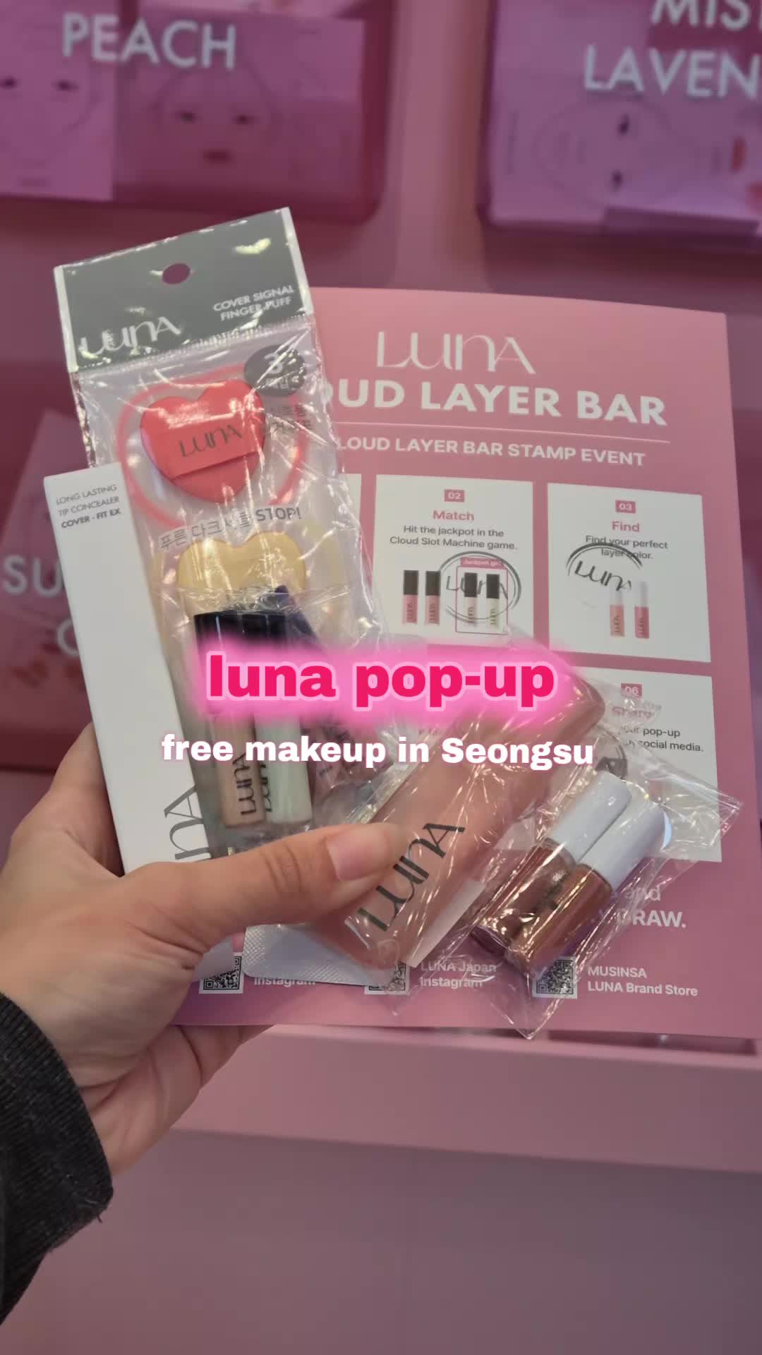Musinsa Mega Store Hosts LUNA Makeup Pop-Up Event