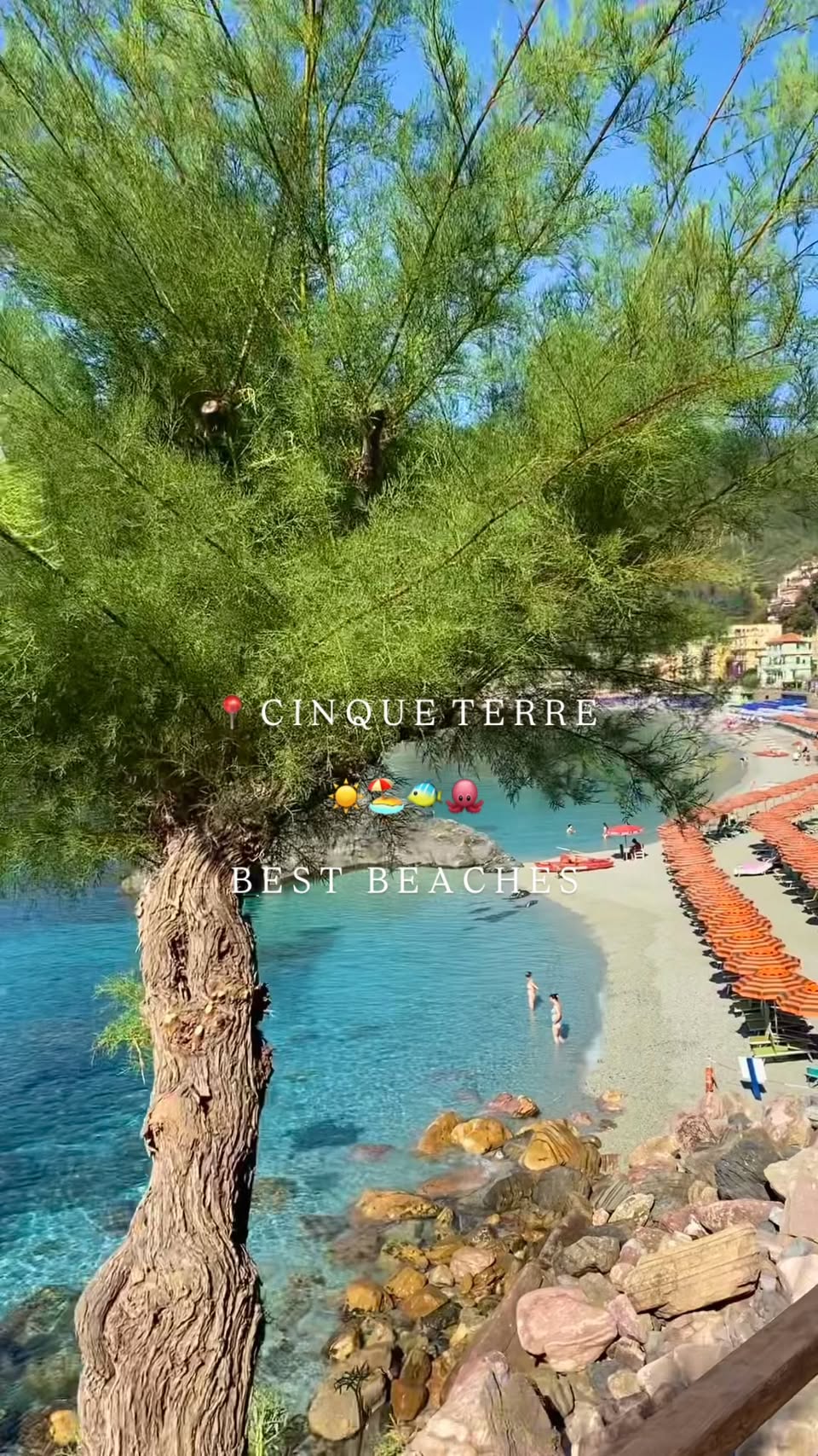 Best Swimming and Sunbathing in Italy's Cinque Terre