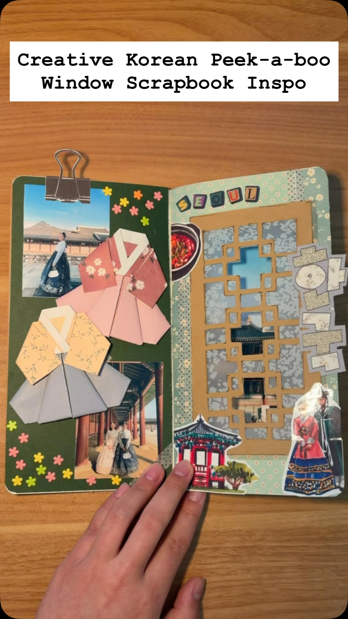 Gyeongbokgung Palace Korean Scrapbook Tutorial