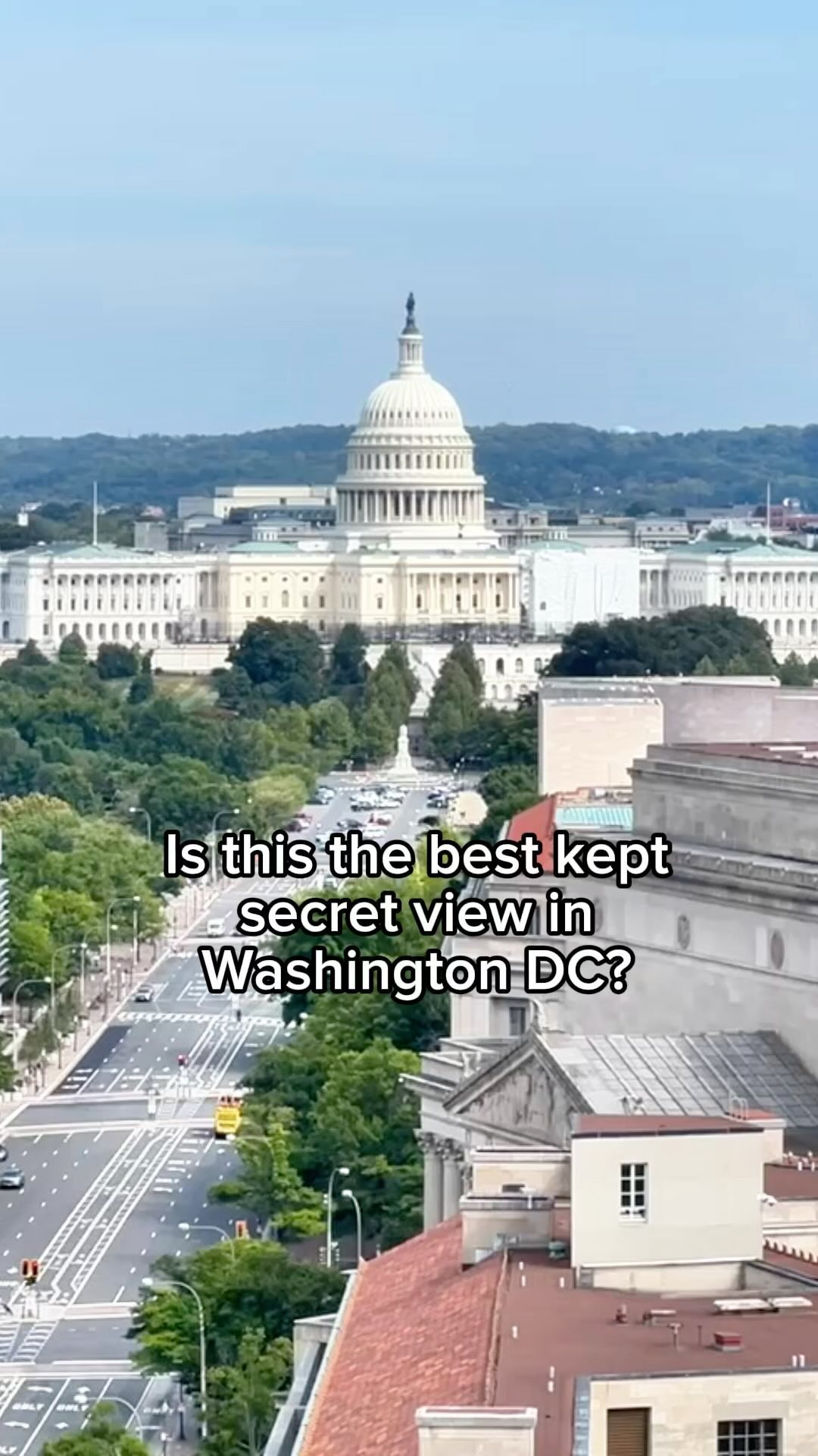 Iconic D.C. Landmarks Revealed From Secret View