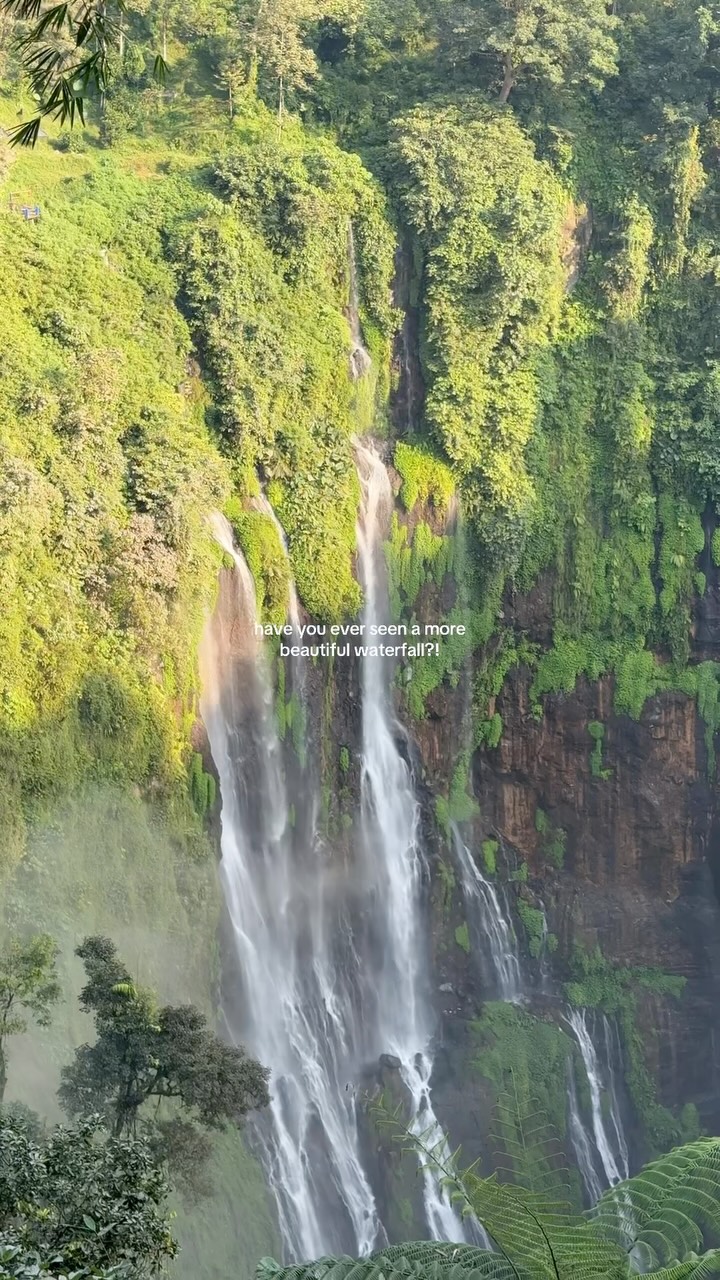 Tumpak Sewu Waterfall's Natural Majesty